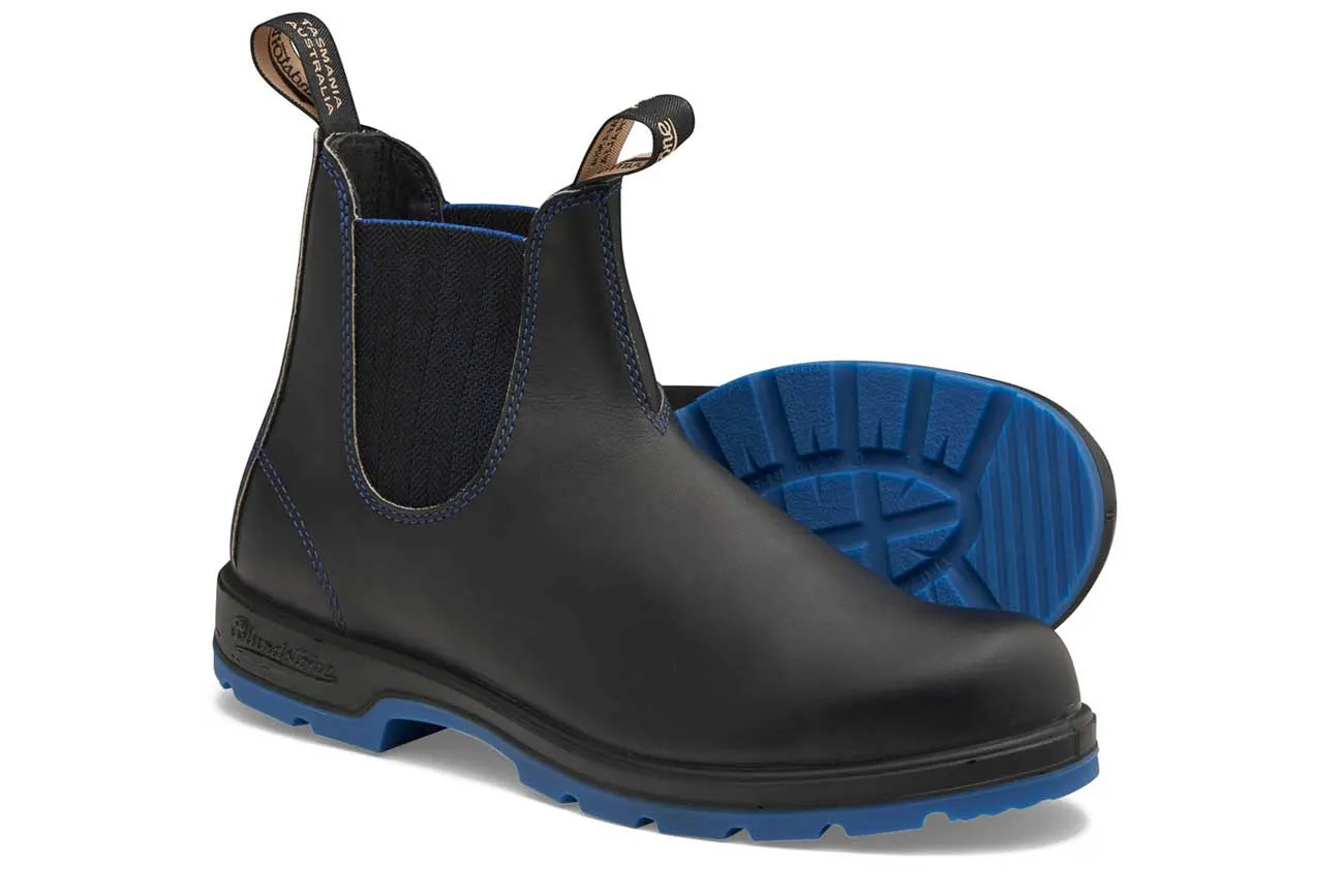 Seamless Comfort Weekend Camping Blundstone #2343 Black/Blue/Black