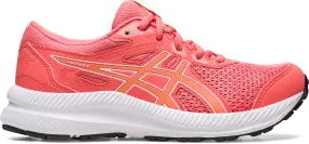 Hydrophobic Lining Asics Contend 8 GS Junior Running Shoes - Pink