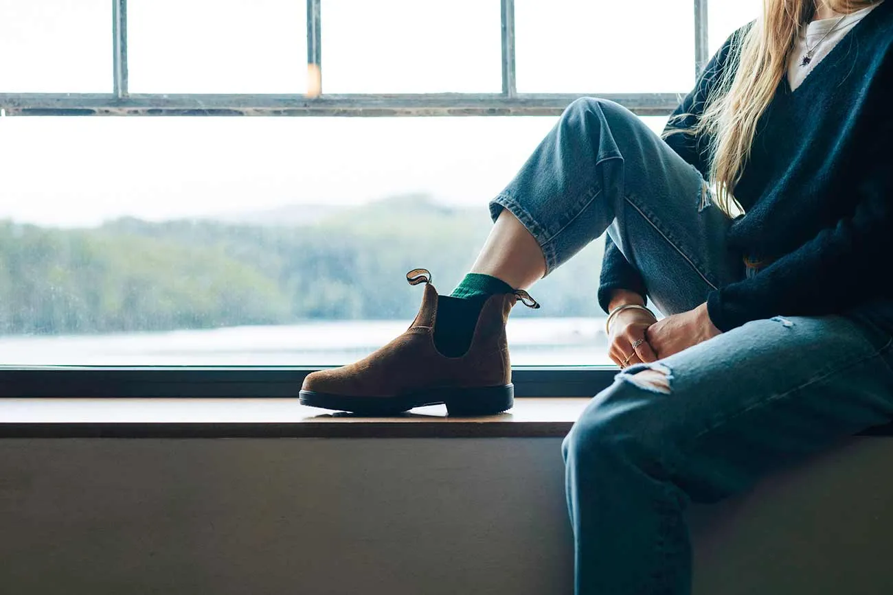 Blundstone #1911 Tobacco Gold Shine Protective Lining