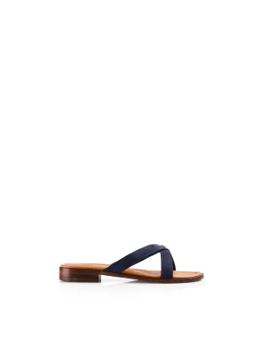 Odor Resistant Insole Travel Glam Holkham Sandal - Navy