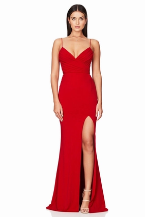 Cozy Cut Light and Comfortable Nookie Venus Gown - Red