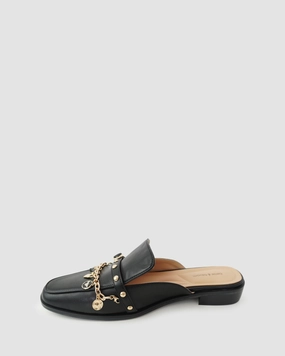 How It Feels Charm Loafer Mule Elegant Finish Relaxed Slip