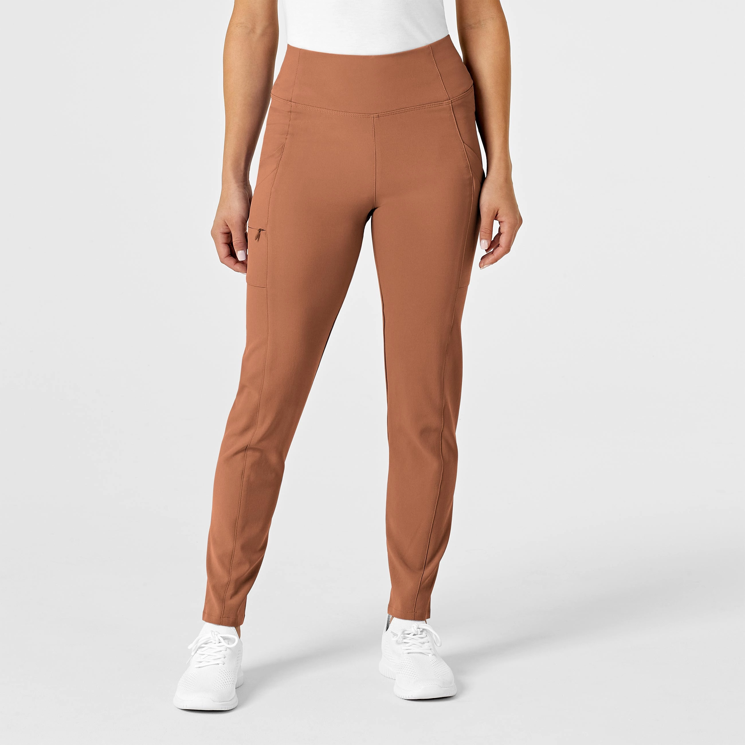 RENEW Women's High Waist Power Pant - Clay Windproof coating Warm design