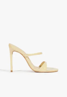 Jessica Mule Patent Sandal Luxury Sandals Open Toe Shoes
