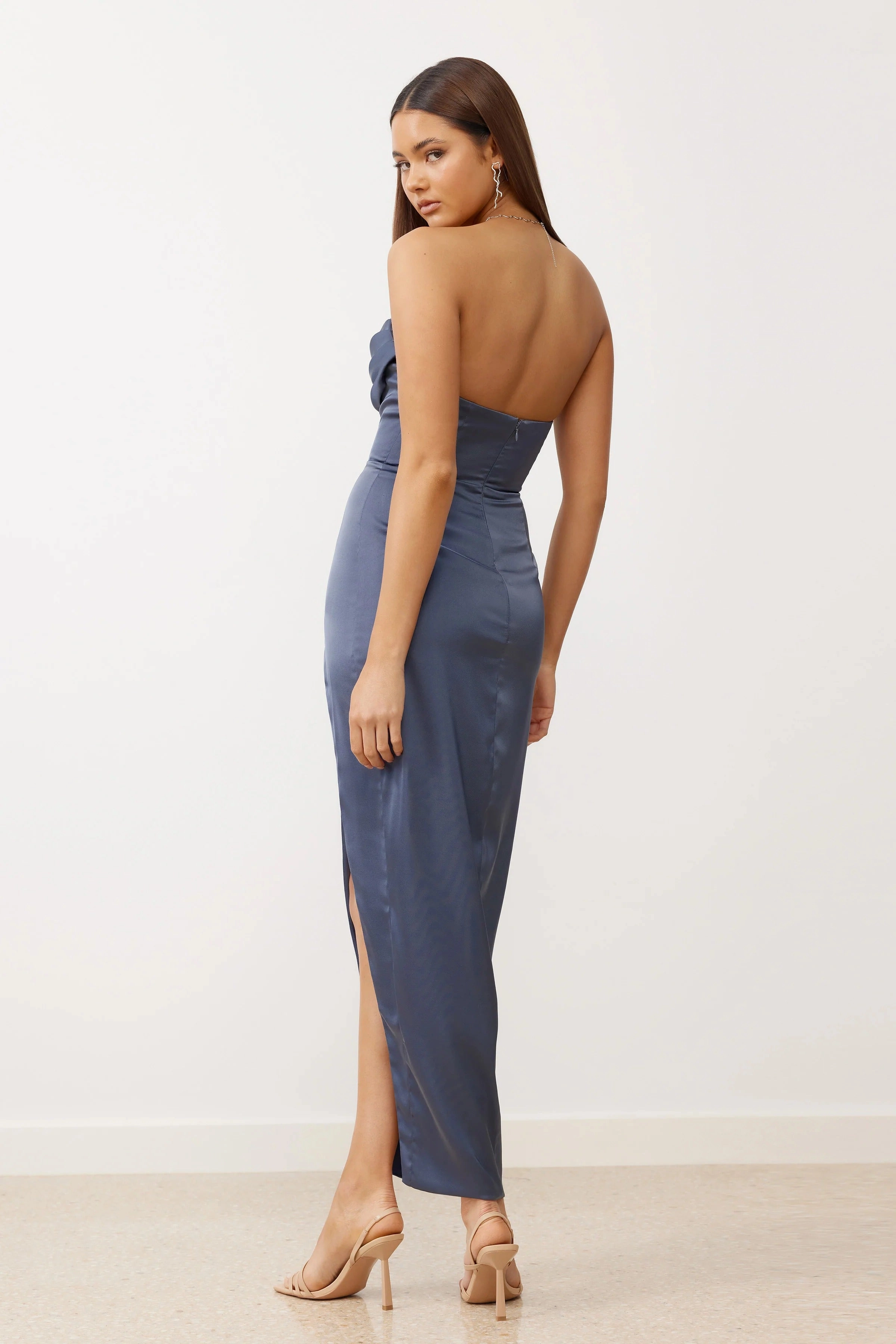 Smooth-Lining Bright Vibe Juliana Dress - Slate