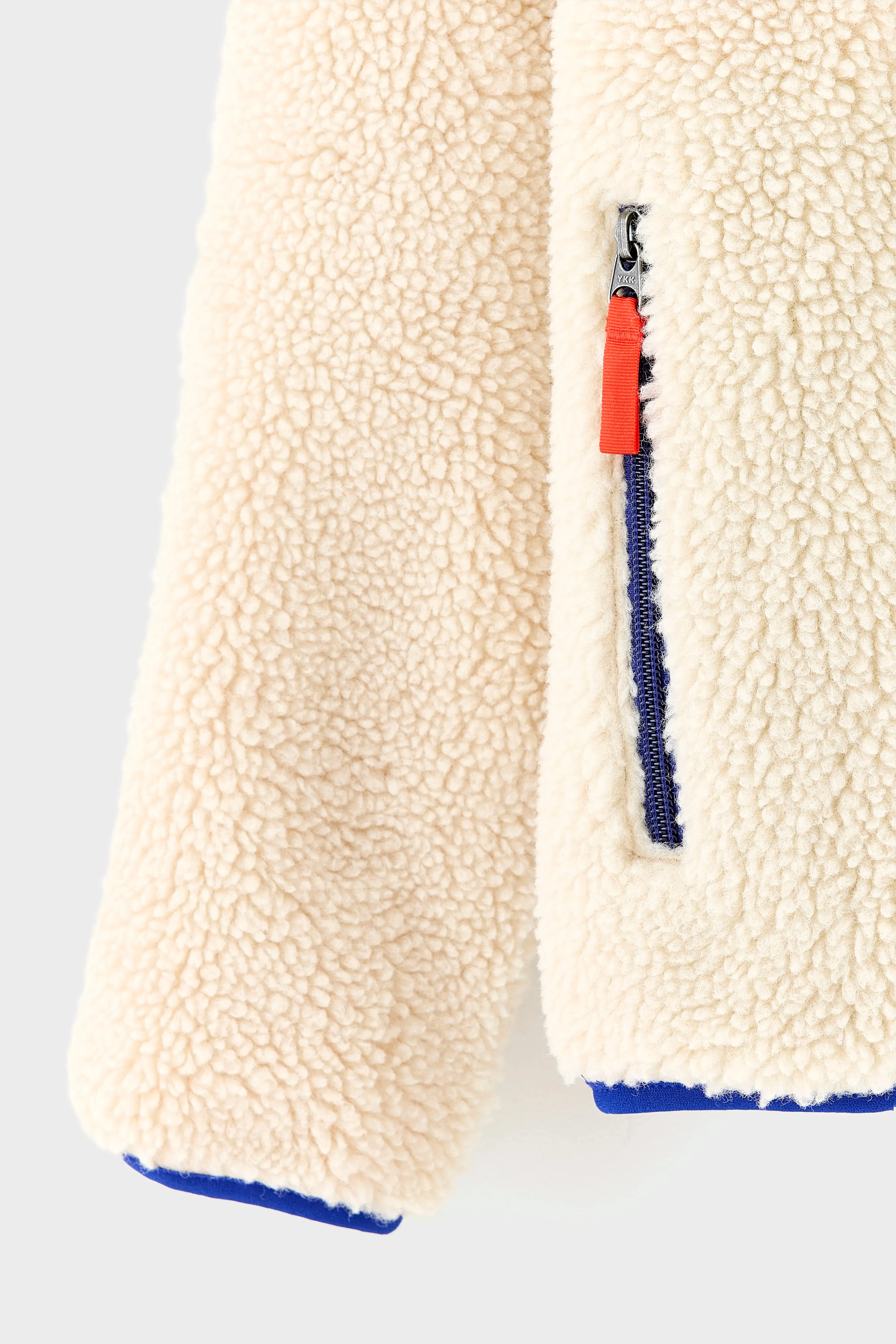 Junior's Retro-X Fleece Jacket  (252 / G / BEIGE) Stretchable Panels Light Day Jacket