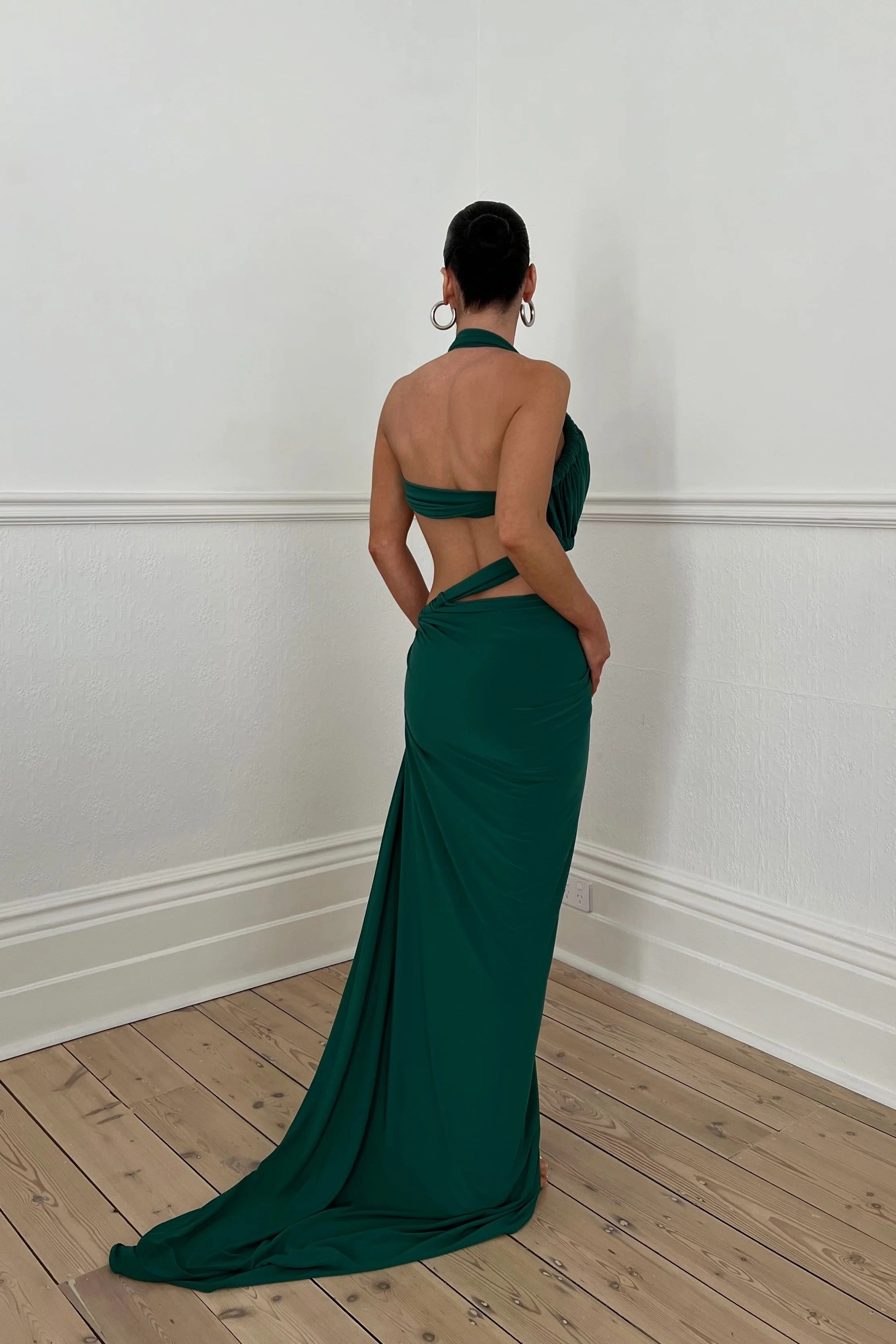 Kailani Gown - Emerald Polished Mood