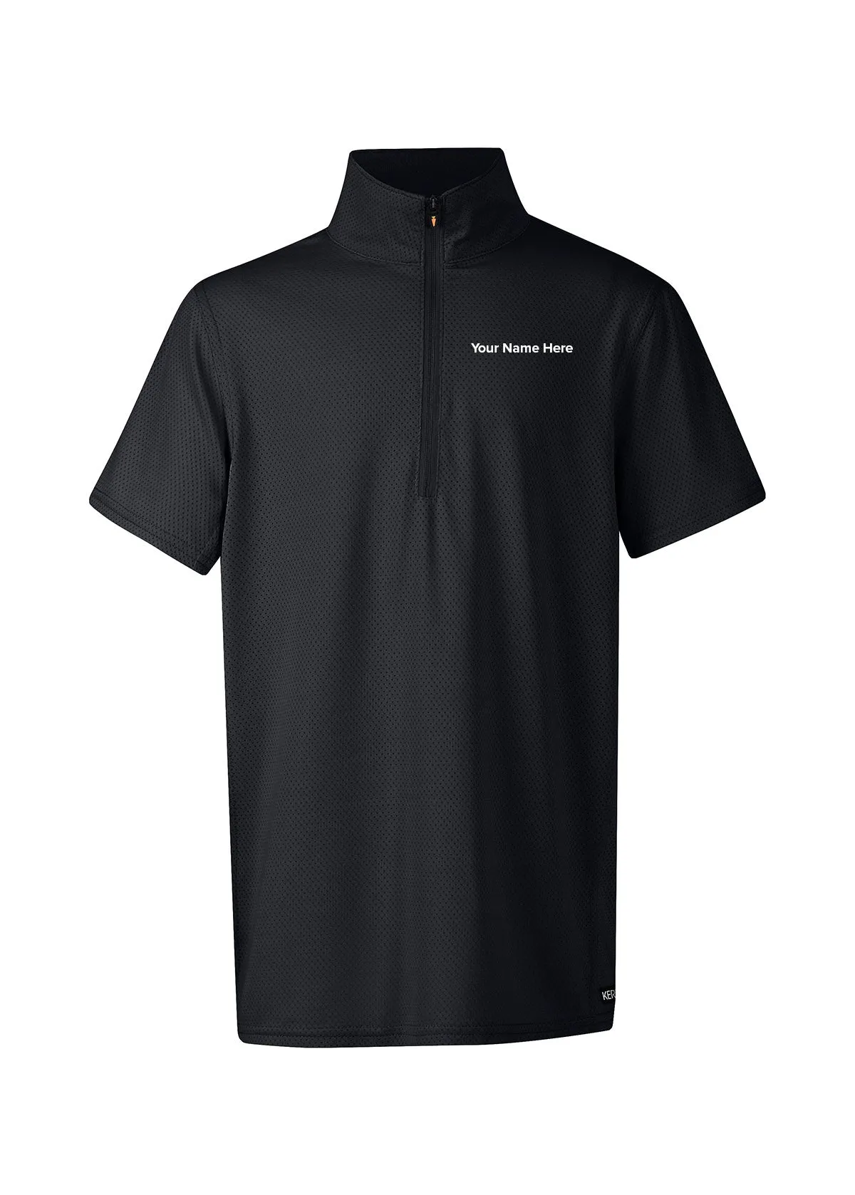 Kids Ice Fil? Lite Short Sleeve Riding Shirt - Personalized Autumn Look Tall Length