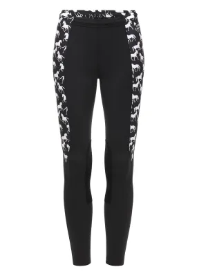 Kids Performance Knee Patch Riding Tight Petite Size Casual Day Balanced Fit