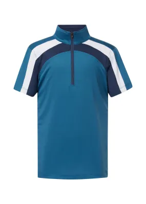 Kids Top Rail Coolcore? Short Sleeve Riding Shirt Trendsetter Choice Reinforced Elasticity