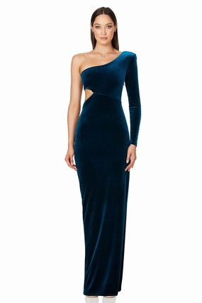 Nookie Dejavu Gown - Teal Bold Mood