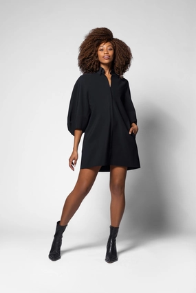 Ko Mini Tunic - Black Unlined Look Timeless Waist