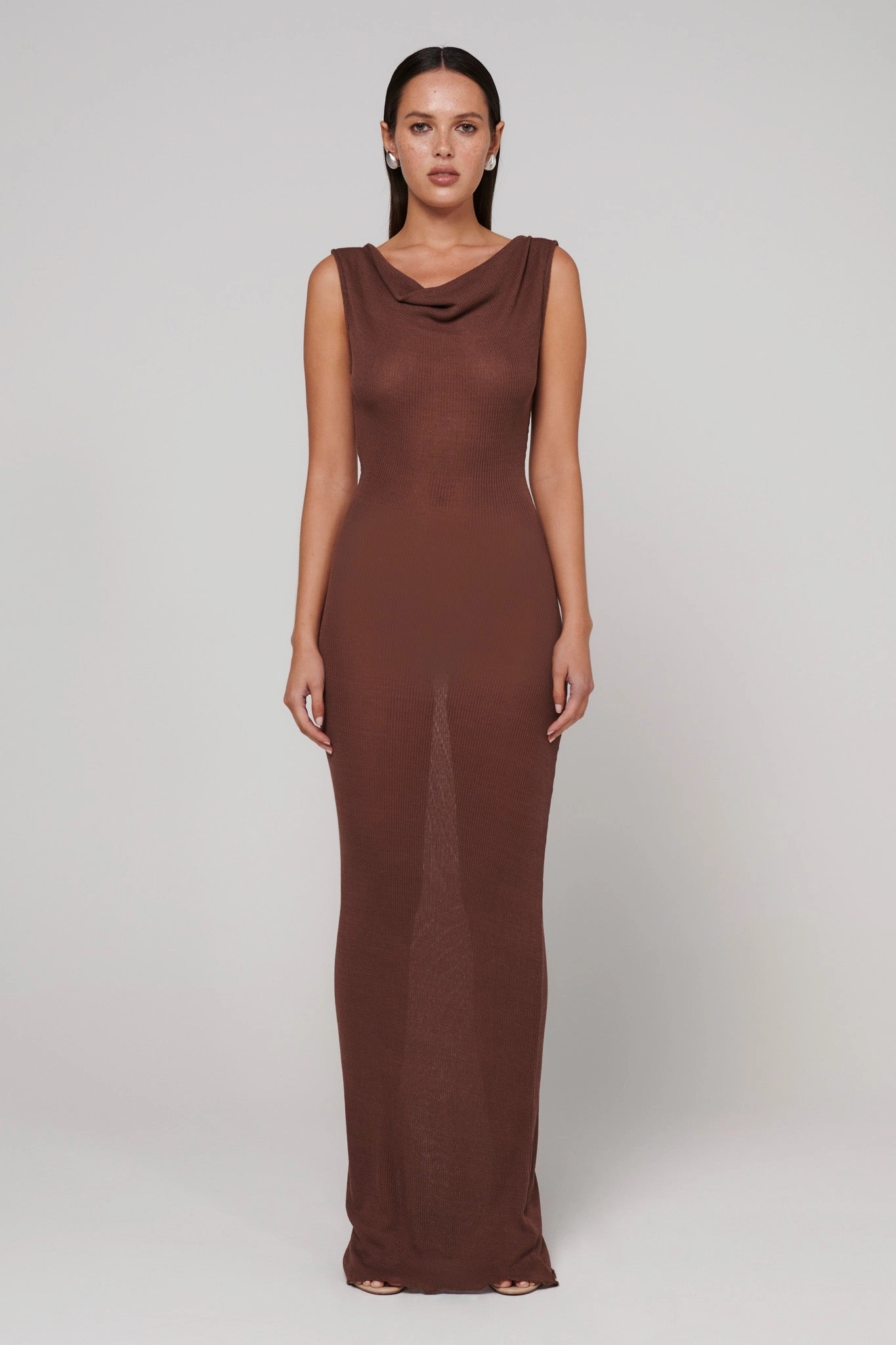 Sleeve Light Field Fresh Kyra Maxi Dress - Bark