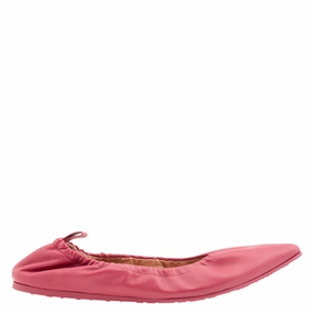Rock Glow Ocean Step Gianvito Rossi Ladies Hibiscus Alina Ballerina Nappa Flats