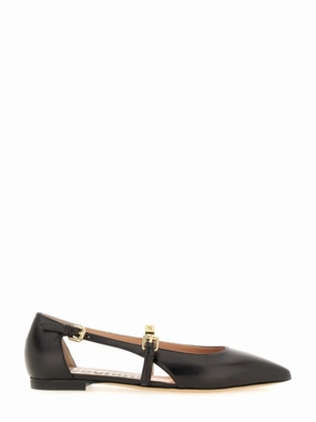 Everyday Slip School Game Leather Ballerina