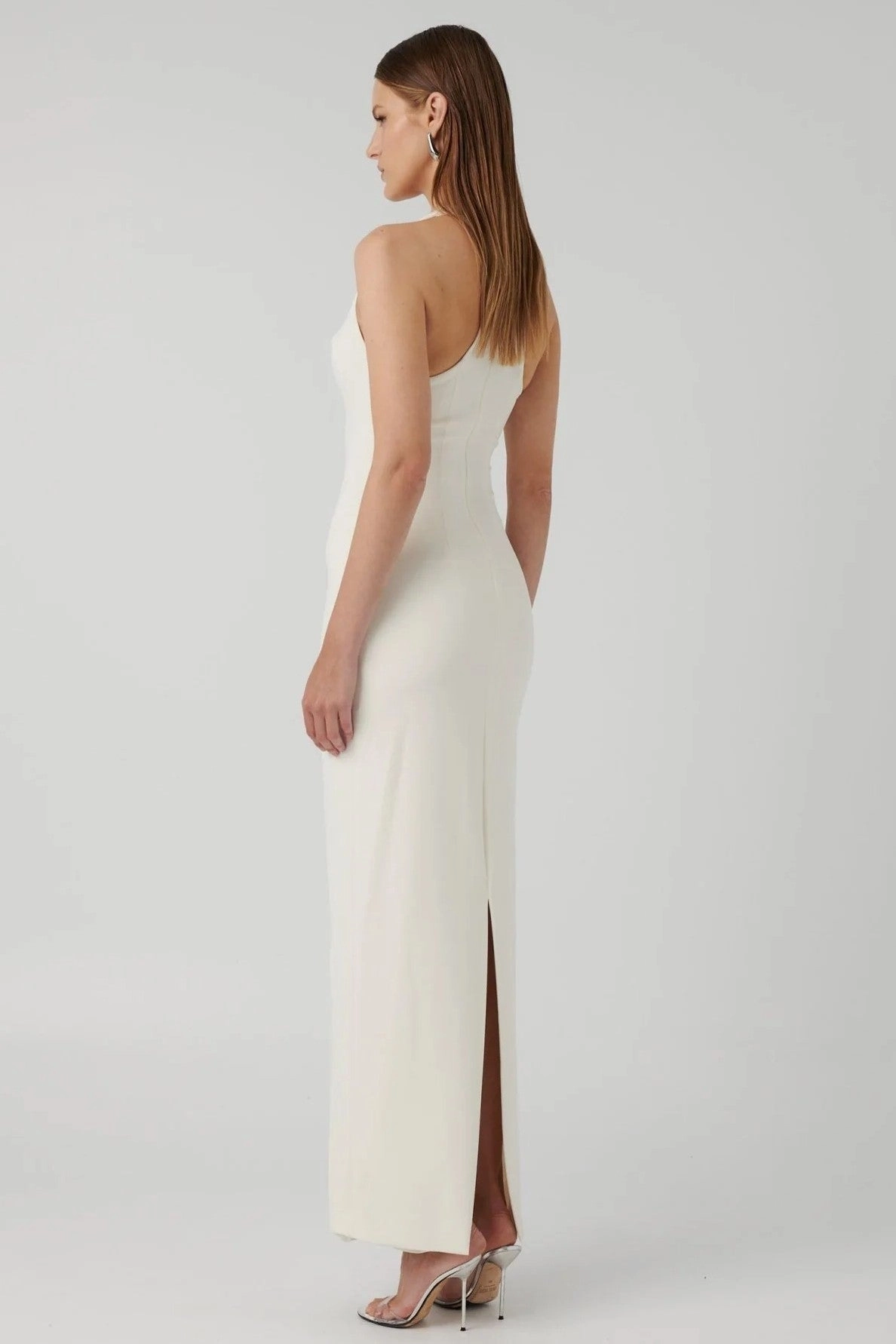 Light And Airy Polite Color Eiza Gown - Ivory