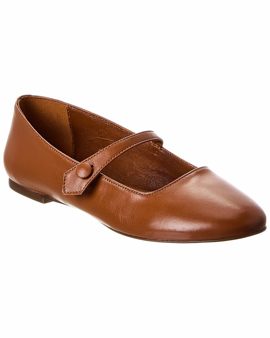 M by Bruno Magli Sofia Leather Flat Hand Wash