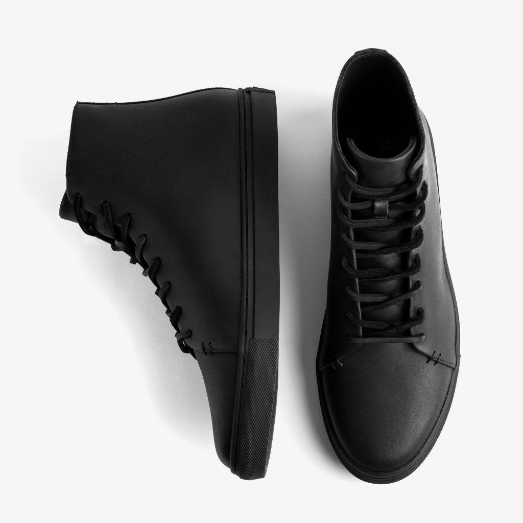Multi   Purpose Soft Collar Padding Premier High Top | Black Vachetta