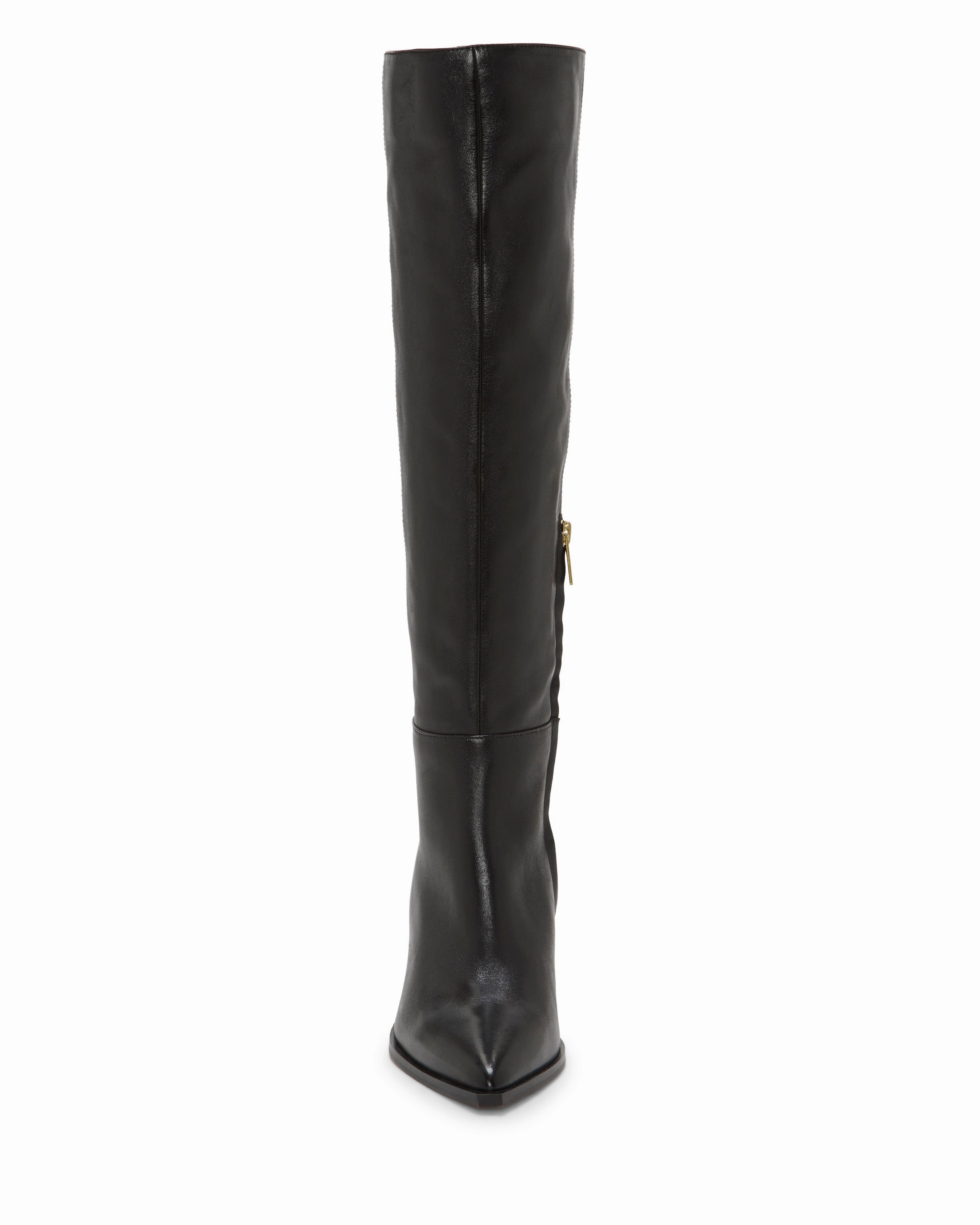Lilibet Wide Calf Knee High Boot Matte Tone Smart Design