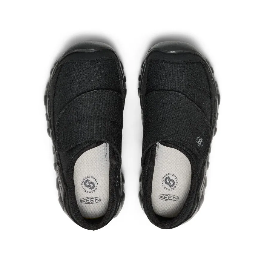 Effortless Travel Fit Little Kids' Hypowser Wrap Shoe  |  Black/Black