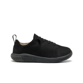 Stable Little Kids' KNX Leather Sneaker  |  Triple Black