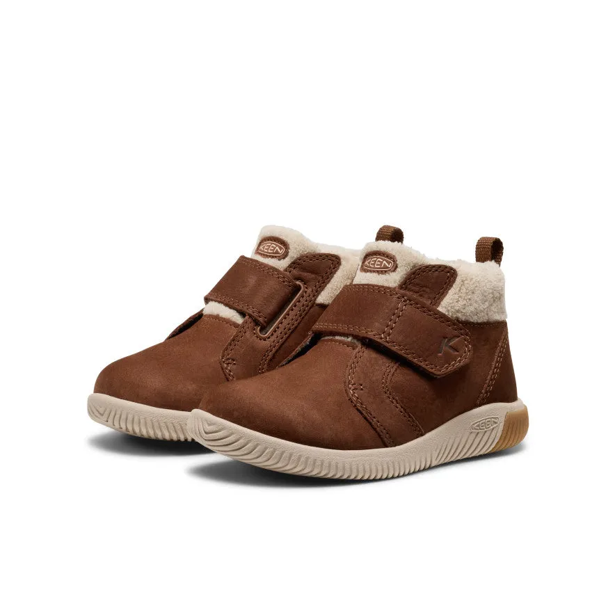 Effortless Foot Slip Little Kids' KNX Middie  |  Bison/Safari