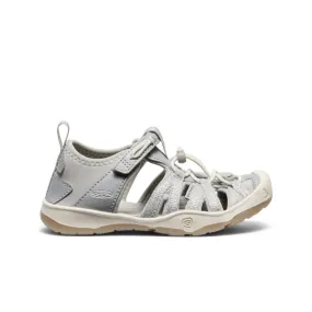 Blister Free Contact Points Footwear for Men Little Kids' Moxie Sandal  |  Silver
