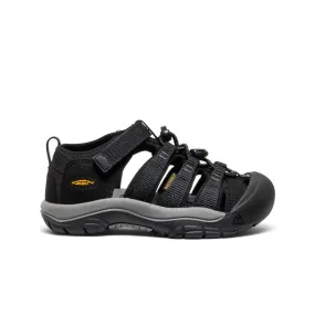 Ankle Stabilization Little Kids' Newport H2  |  Black/KEEN Yellow