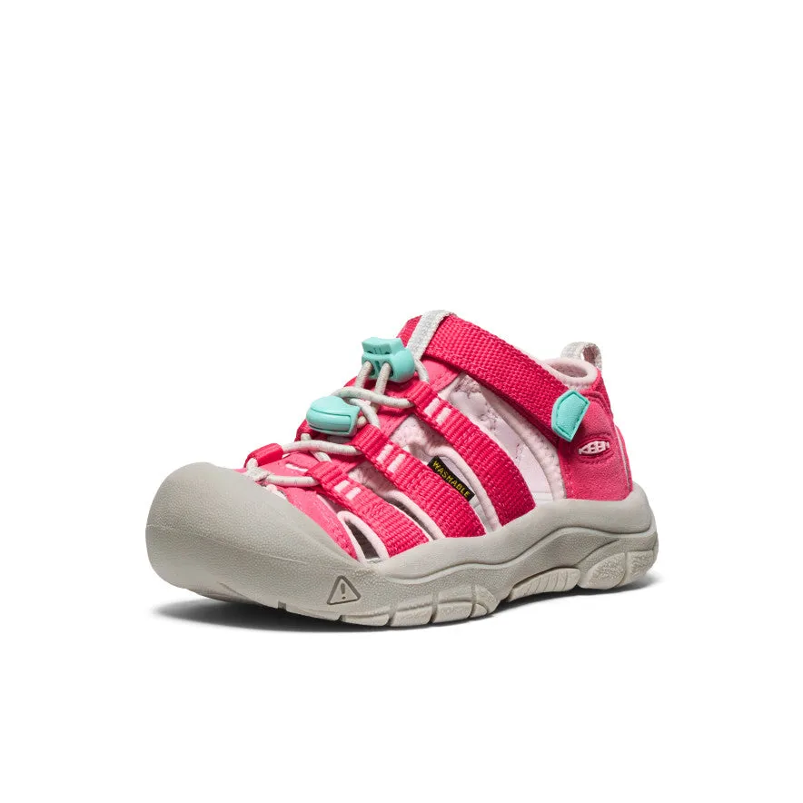 Little Kids' Newport H2  |  Raspberry/Giggle Pink day use Low Impact Sole