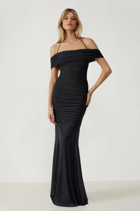 Chill Moment Livia Dress - Charcoal