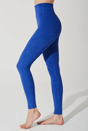 Classic D??ese Fleur Legging 3D - Royal Blue Casual Day Four Way Layering Essential