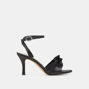 LUNETE HEELS ONYX SATIN Shock Absorbing Wide fit