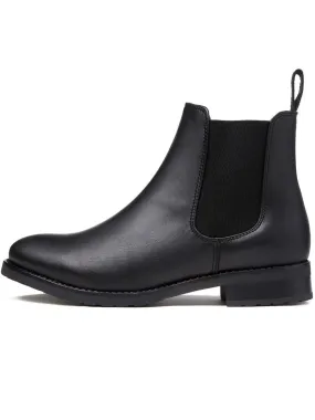 Zip Up Style Biker Luxe Smart Chelsea Boots