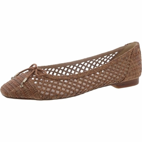 Kitchen Safe Fast Wear May Womens Woven Toe Cap Ballet Flats