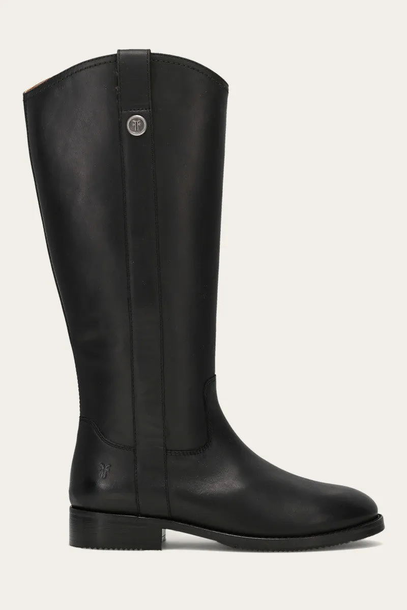 Melissa Button Tall Inside Zip Wide Calf Comfort collar Stable Ankle