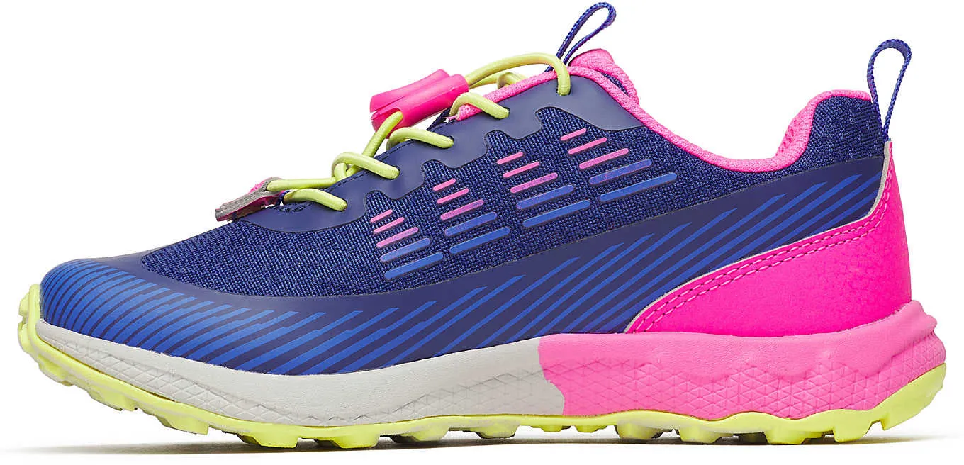 Merrell Agility Peak Junior Walking Shoes - Blue Camping Trip Lightweight Option