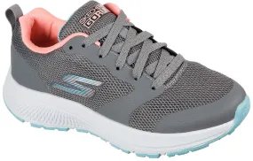 Customizable Arch Support Skechers GoRun Consistent Junior Running Shoes - Grey