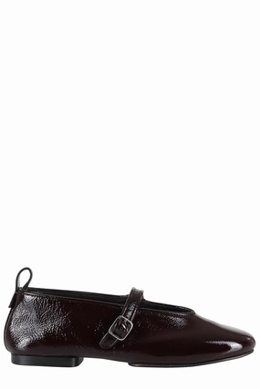 Forest Air Madeline Glossy Patent Leather Ballerina Flats