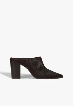 Mikki Mule Hair Calf Pump Holiday Party Footwear Clean Lines