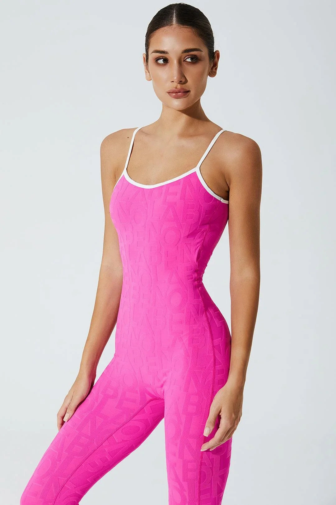 Classic Coeur Del Jumpsuit 3D - Dark Pink Purple Neutral Yoga Wedding Versatile