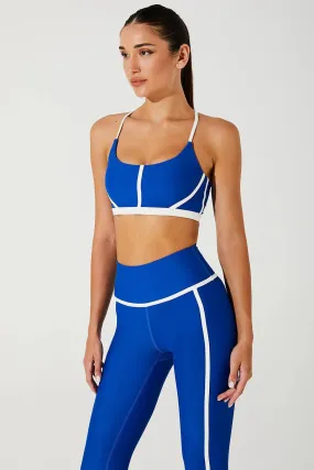 Seamless Look Comfortable Wear Macide Bra - Atlantis