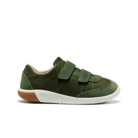 Big Kids' KNX T-Toe Sneaker  |  Bronze Green/Star White Streamlined Shape