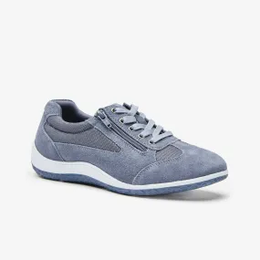 Jaycee Suede Lace Up Trainers Comfortable bend Simple Comfort