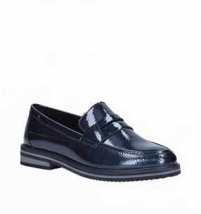 Women's Berta Loafers In Navy Trail Mood