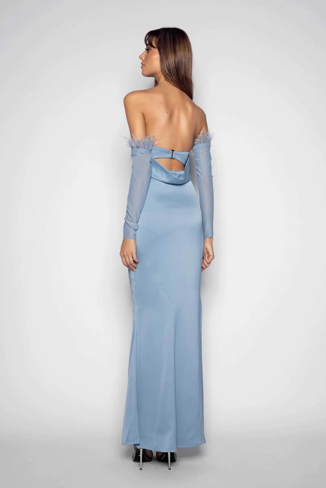 Myra Dress - Tranquil Blue Simple yet chic gown