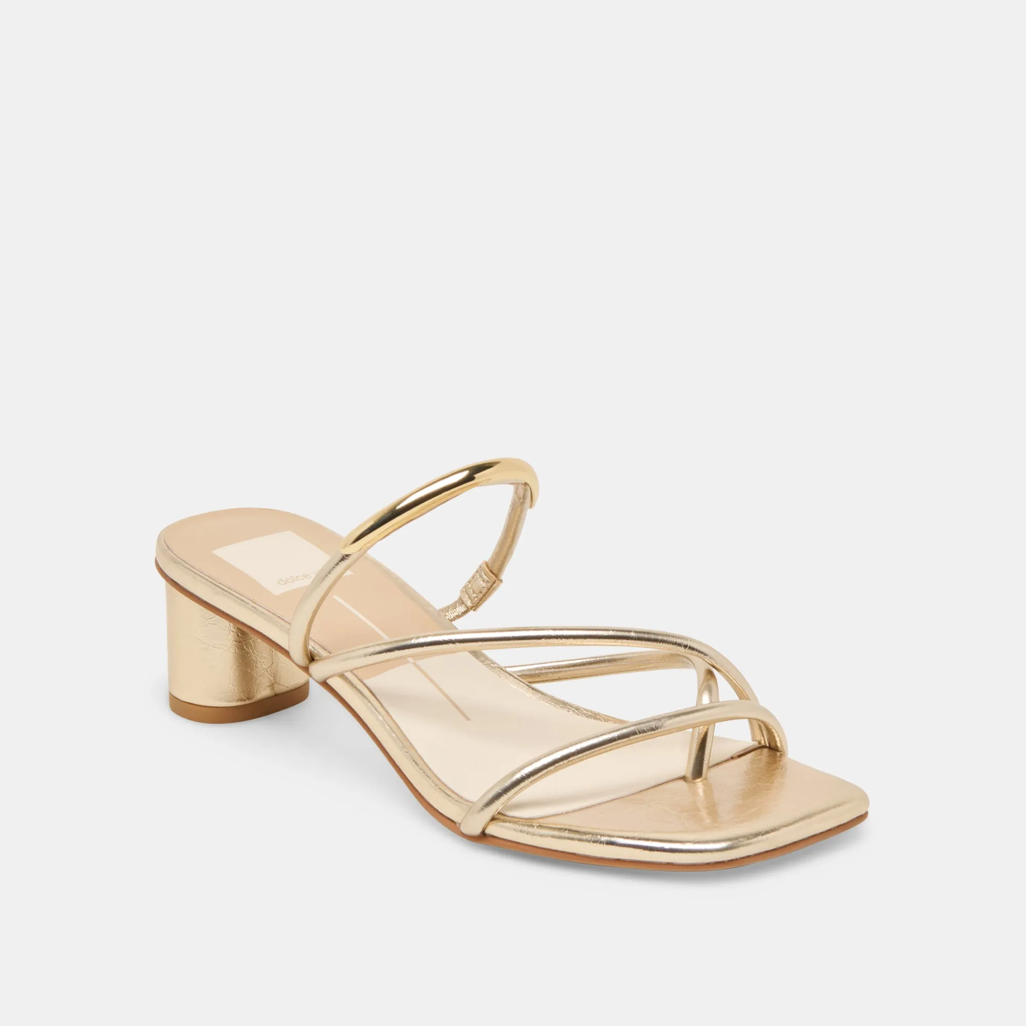 NAIRA HEELS GOLD METALLIC STELLA Iconic Style Luxe Mood