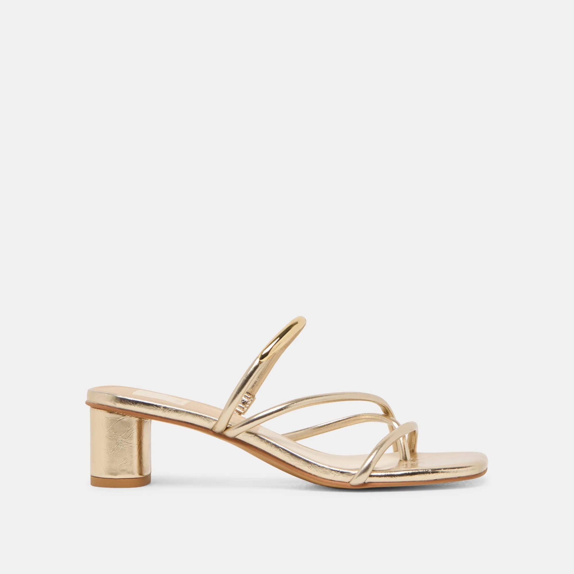Slip Resistant Outsole NAIRA HEELS GOLD METALLIC STELLA