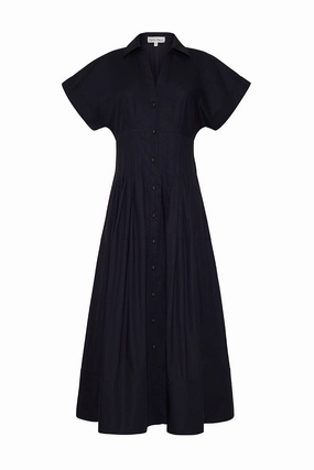 Nash Midi Dress Soft cotton blend dress