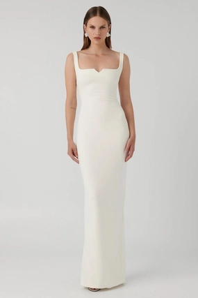 Layerable Piece Natalya Gown - Ivory