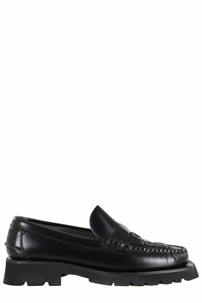 Bus stop Nombela Sport Braided Leather Loafer